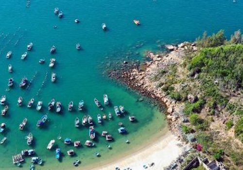 A fishing village in central Vietnam basks quietly in its beauty