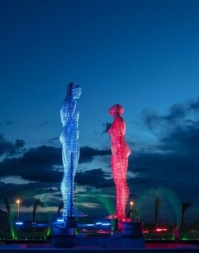 ‘Moving’ Georgian love monument finds new home in central Vietnam